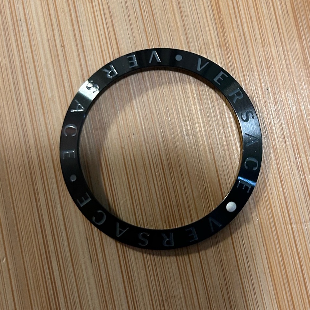 Versace V Race 42mm Face Watch Bezel